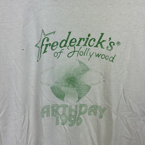 Vintage 1996 Frederick’s of Hollywood Earth Day T shirt - Picture 3 of 4